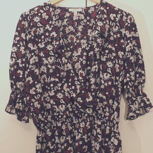 Joie Silk Floral Print Blouse – Size M